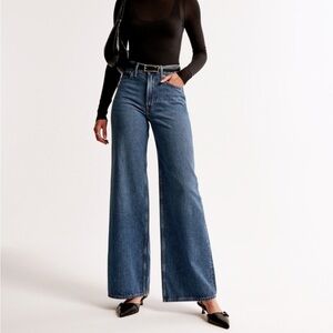 Abercrombie & Fitch Blue Flare Jeans